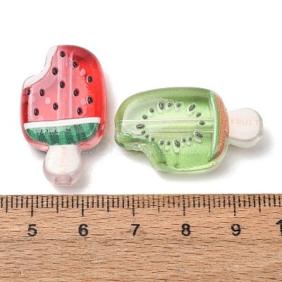 Printed Transparent Acrylic Beads AC-CBAC57E-05-1