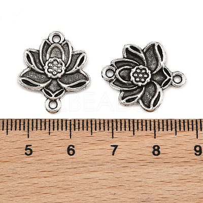 Tibetan Style Alloy Connector Charms AL-CBA8479-08AS-1