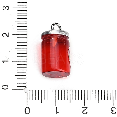 Opaque Resin Pendants RE-CBA08CD-10C-1