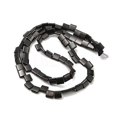 Electroplated Non-magnetic Synthetic Hematite Beads Strands G-G089-B02-16-1