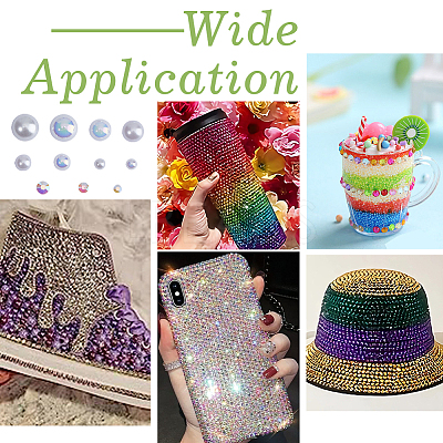 Resin Cabochons RESI-WH0029-14A-1