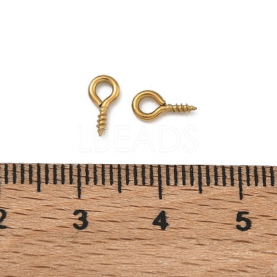 304 Stainless Steel Screw Eye Peg Bails STAS-P448-05G-1