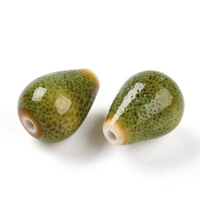 Handmade Porcelain Beads PORC-N008-05E-1