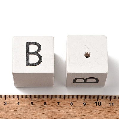 Wood European Beads LS-WOOD-I014-02B-1