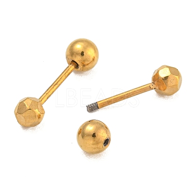 304 Stainless Steel Cartilage Earrings EJEW-B066-01I-G-1