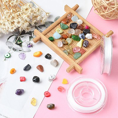 DIY Stretch Bracelet Making Kit DIY-FS0003-84-1