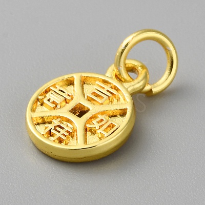 Alloy Pendants with Chinese Characters FIND-WH0159-63G-28-1