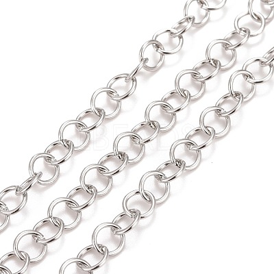 Tarnish Resistant 304 Stainless Steel Rolo Chains CHS-F011-08D-P-1