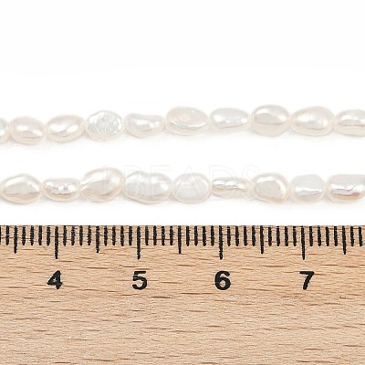 Natural Cultured Freshwater Pearl Beads Strands PEAR-P064-20E-03A-1