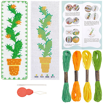 DIY Bookmark Cross-Stitch Kit DIY-SC0029-43A-1