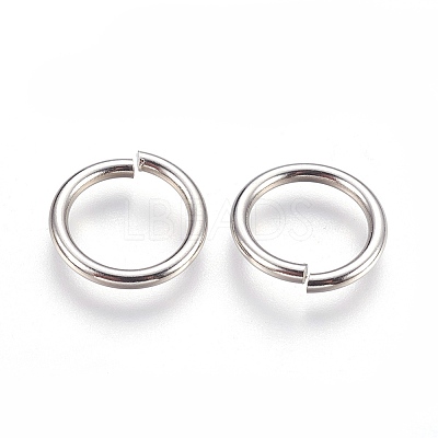 Tarnish Resistant 304 Stainless Steel Saw Cut Open Jump Rings STAS-P212-25P-15-1