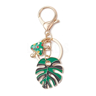 3Pcs Alloy Enamel Keychains KEYC-JKC01294-1