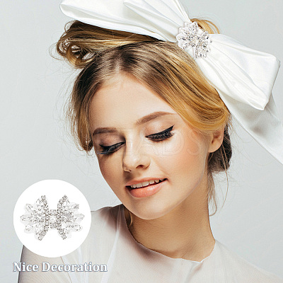 6Pcs 3 Style Glitter Hotfix Rhinestone Iron on Patches(Hot Melt Adhesive On The Back) AJEW-FG0003-69-1