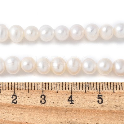 Natural Cultured Freshwater Pearl Beads Strands PEAR-I007-07O-03A-1