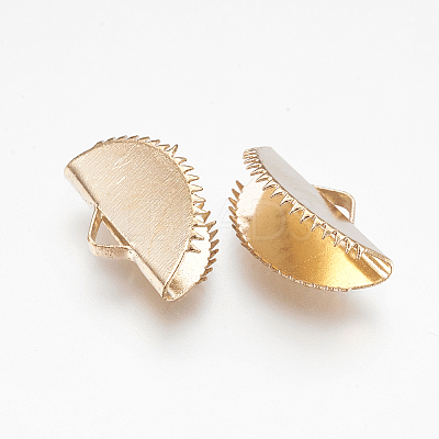 Iron Ribbon Crimp Ends LS-X-IFIN-I026-02LG-B-1