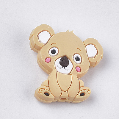 Food Grade Eco-Friendly Silicone Focal Beads SIL-T052-03F-1