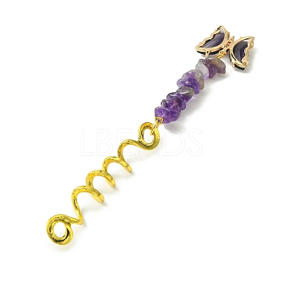Alloy Dreadlocks Beads OHAR-JH00030-07-1