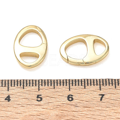 Brass Gate Ring Clasp
s KK-CBA50B0-40G-1