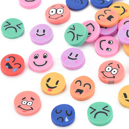 Handmade Polymer Clay Cabochons CLAY-N006-94-1