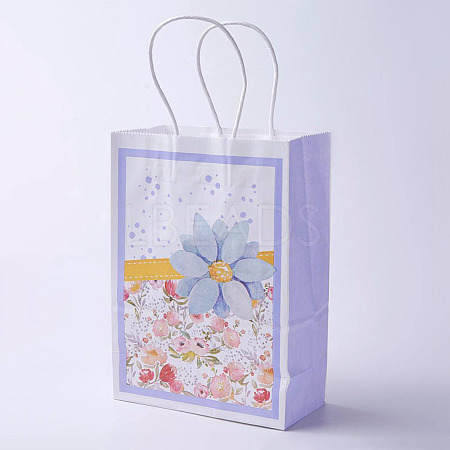 kraft Paper Bags Gift Shopping Bags CARB-E002-L-D03-1