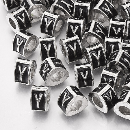 Alloy European Beads X-MPDL-S038-09Y-1