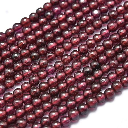 Natural Garnet Beads Strands G-K305-08-A-1