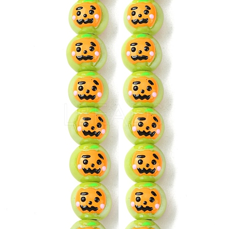Handmade Porcelain Beads Strands PORC-A025-01D-1