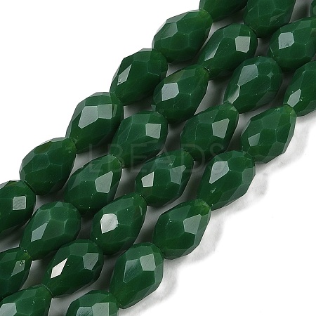 Opaque Solid Color Beads Strands EGLA-N013-P10mm-D04-1