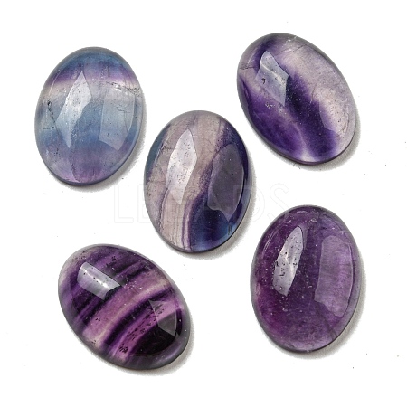 Natural Fluorite Cabochons X-G-C115-01A-38-1