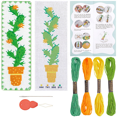 DIY Bookmark Cross-Stitch Kit DIY-SC0029-43A-1