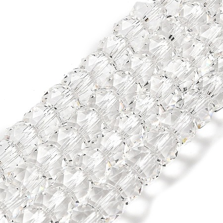 Transparent Glass Beads Strands EGLA-K071-01H-1