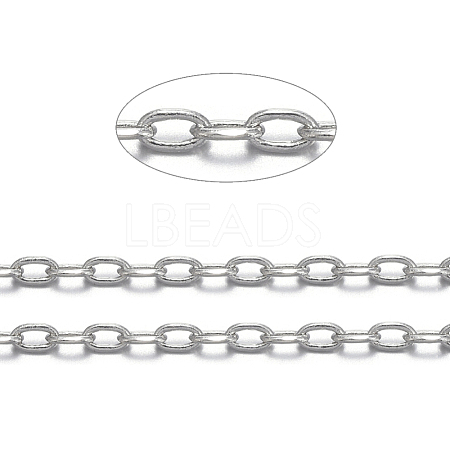 Brass Cable Chains CHC009Y-NFK-1