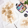 Polyester Paillette Embroidered Cloth Sew on Patches PATC-WH20008-04B-3