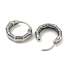 316 Surgical Stainless Steel Hoop Earrings EJEW-D096-12AS-05-2