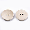 Natural Wood Buttons WOOD-N006-88B-01-2