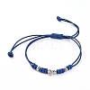 Braided Bead Bracelets BJEW-JB04916-2