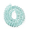 Transparent Baking Paint Glass Beads X1-DGLA-A034-T8mm-D01-2