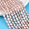 Natural Cultured Freshwater Pearl Beads Strands PEAR-L033-30B-7
