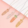 Zinc Alloy Open Back Bezel Pendants PALLOY-CA0001-20-5