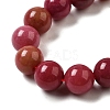 Dyed Natural Malaysia Jade Beads Strands G-G021-02B-19-2