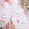 2 Sets Paper Seat Reserved Sign Hanging AJEW-CN0006-22-3