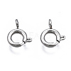 Tarnish Resistant 304 Stainless Steel Spring Ring Clasps X-STAS-S117-016B-2