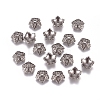 Tibetan Style Bead Caps TIBEB-A24621-B-LF-1