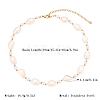 Bohemian Summer Beach Vacation Ocean Natural Cowrie Shell & Faux Pearl Beaded Necklaces HB1516-3