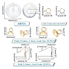 DIY Glass Ball Bottle Drop Earring Making Finding Kit DIY-UN0003-15-5