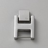 Rectangle Stainless Steel Watch Band Clasps LS-STAS-WH0048-08C-P-1