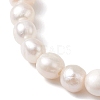 Natural Pearl Beaded Stretch Bracelets BJEW-JB10015-3