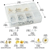 Brass with Iron with Plastic Ear Nuts FIND-FS0002-52-4