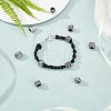 Unicraftale 10Pcs 10 Styles 304 Stainless Steel Large Hole Beads STAS-UN0044-66-4