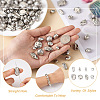 Craftdady 160Pcs 8 Style CCB Plastic Beads CCB-CD0001-01-6